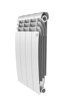 Биметаллический радиатор Royal Thermo BiLiner 500 Bianco Traffico, 4 секции НС-1176296-0