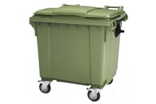 Контейнер для мусора Ese  1100 л зеленый-2