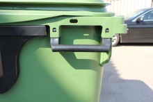Контейнер для мусора Ese  1100 л зеленый-9