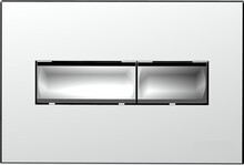 Инсталляция Eccellenza tecnica с кнопкой смыва хром (прямоугольная) (152.4.501.8088+152.7.320.088)-5