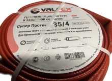 Теплоизоляция Valfex 35x4 мм 10 м красная (бухта)-1