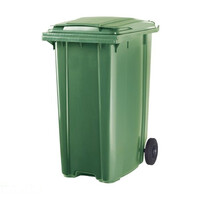 Контейнер для мусора Ese  360 л зелёный-0