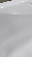 Ванна чугунная Roca MALIBU 1500*750 с ручками,в комплекте с ножками (уценка-3) А23157000R-6