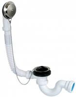 Сифон для ванны Jimten S-34 с нерж выпуском универсальный-0