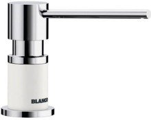 Дозатор для жидкого мыла Blanco LATO хром/белый BL_525814-0