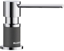 Дозатор для жидкого мыла Blanco LATO хром/темная скала BL_525817-0