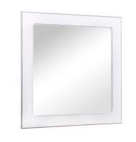 Зеркало АКВА РОДОС Беатриче 80 см белое, патина, хром АР0001901-0