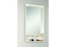 Зеркало-шкаф Акватон Йорк 50 см белый/выбеленное дерево 1A170002YOAY0-0