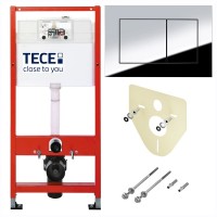 Инсталляция Tece 9400412 base kit (4 в 1) хром глянцевый