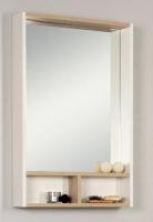 Зеркало-шкаф Акватон Йорк 55 см бел/дуб сонома 1A173202YOAD0-0
