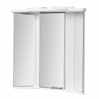 Зеркало-шкаф Акватон Альтаир 62 см белый угловой 1A042702AR010-0