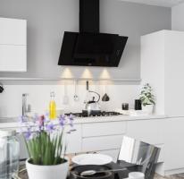 Кухонная вытяжка Zorg TITAN A 750 черная + стекло 60 см-2