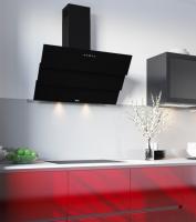 Кухонная вытяжка Zorg Troy 1000 черная + стекло черное 60 см-2