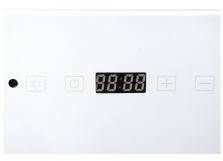 Кухонная вытяжка Zorg Troy 1000 белая + стекло белое 90 см-3