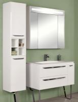 Зеркало-шкаф Акватон Блент 100 см белый 1A166502BL010-2