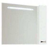 Зеркало-шкаф Акватон Диор 80 см белый, правый 1A168002DR01R-0