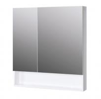 Зеркало-шкаф АВН Фиджи 80 см белый 61.32-0