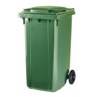 Контейнер для мусора Ese  240 л зеленый-0