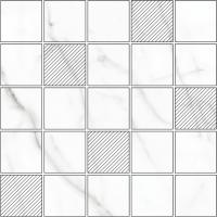 Мозаика Kerranova Black&White white (белый) шт 30.7x30.7 K-60/CR(LR)m14-0