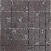 Мозаика Grasaro Quartzite черный шт 30x30 G-173/S/m02/300x300x9/S1-0