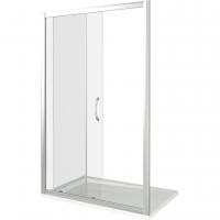 Душевая дверь Good Door LATTE WTW-110-C-WE стекло прозрачное, профиль жемчужный-0