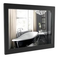 Зеркало АКВА РОДОС Беатриче 80 см черный, патина хром АР0002259-0