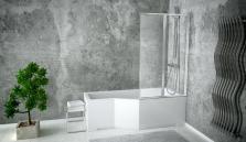 Экран для ванны Besco Integra R 170 см-1
