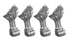 Ножки Belux для ванны Ладья, хром, металл. 4810924257079-0