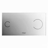 Сенсорная кнопка смыва Viega Vision for More 100 прозр/серая 622671-0