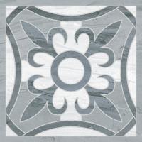 Керамическая плитка Vitra Ethereal 45х45 м2 серый декор, лаппато, ректификат K944125LPR-0